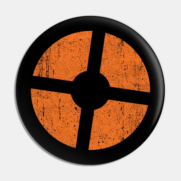 Team Fortress Symbol Pin by huckblade