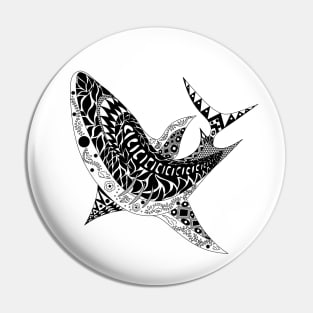 king shark pattern ecopop Pin