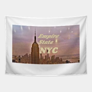 Empire State NYC small Tapestry