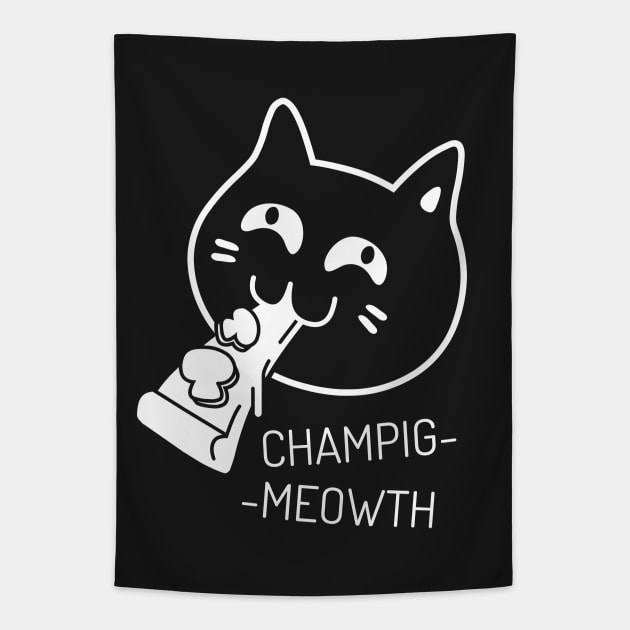 Champigmeowth Tapestry by Mayha