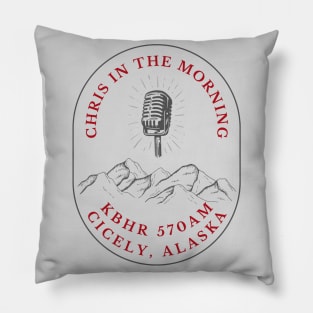 Northern Exposure Chris In the Morning KBHR Cicely Alaska Moose Light Pillow