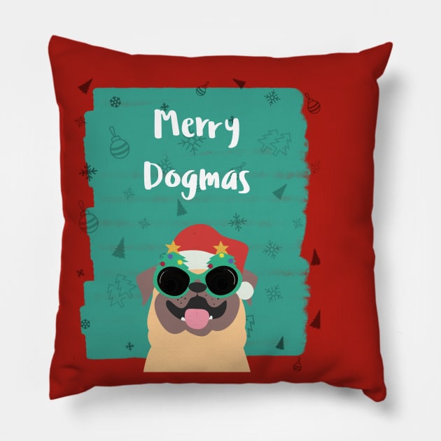 dogmas Pillow by natashawilona