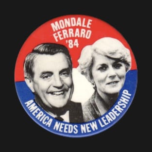 WALTER MONDALE RIP , FERRARO ELECTION T-Shirt