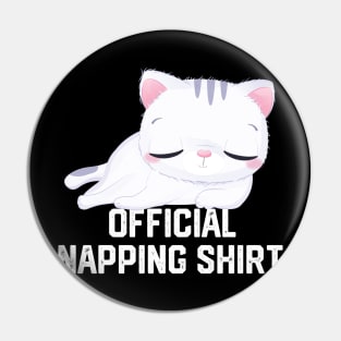 official napping shirt Pin