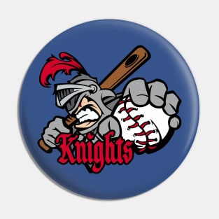 Knights Baseball Logo Pin