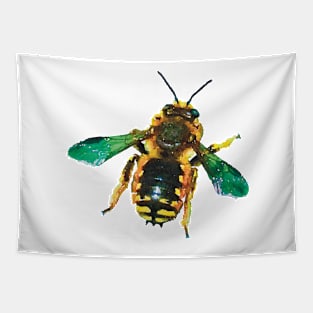 European Wool Carder Bee Tapestry