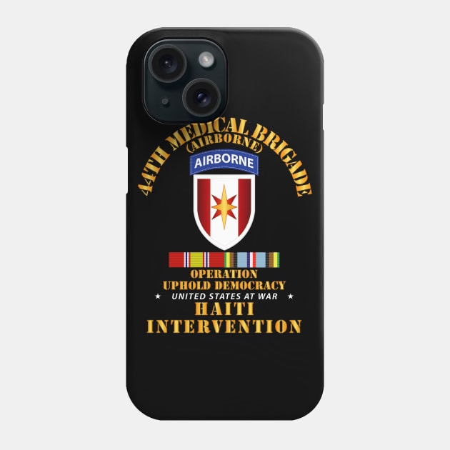 Uphold Demo - 44th Medical Bde w Svc Ribbons Phone Case by twix123844