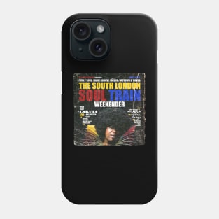 POSTER TOUR - SOUL TRAIN THE SOUTH LONDON 9 Phone Case