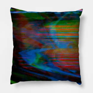 Liquid TV (03) - Analog Glitch Pillow