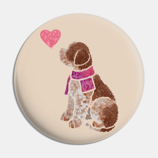 Lagotto Romagnolo Pin by animalartbyjess