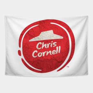 Cosplay Parody Pizza Hut Vintage Music Lovers - Chris Cornell Tapestry