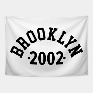 Brooklyn Chronicles: Celebrating Your Birth Year 2002 Tapestry