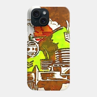 green car Phone Case