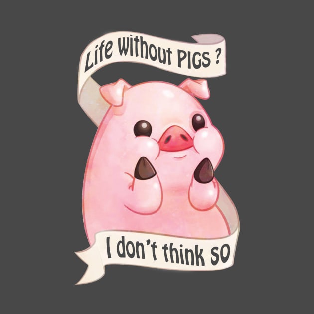 Cute Pink Pig Design. by tonydale