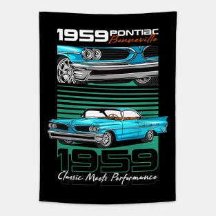 Iconic Bonneville Car Tapestry