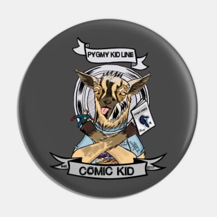 Comic Kid Pin