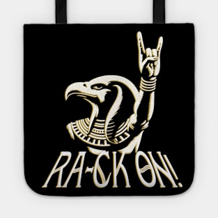 Horns Up! with Metalhead Sun God Ra Tote