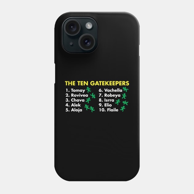 The Ten Gatekeepers (Final Fantasy X Version) Phone Case by inotyler