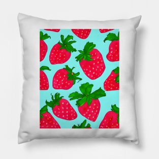 Strawberries Pillow