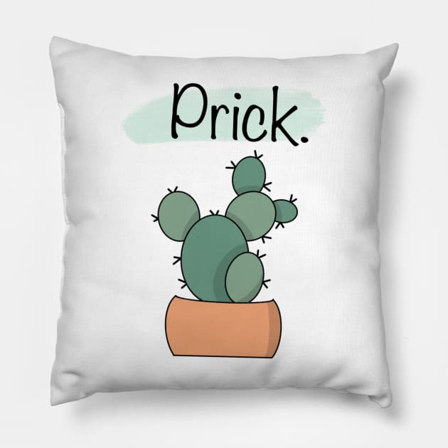 Succulent Prick Pillow by PrincessFroggy Designs