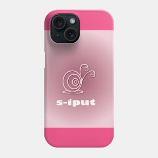 slug ping design Phone Case