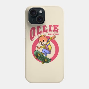 skater shiba Phone Case