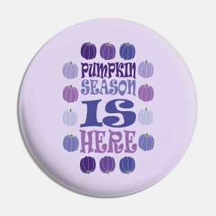 PUMPKIN SEASON IS HERE FALL AND THANKSGIVING DAY DESIGN Pin