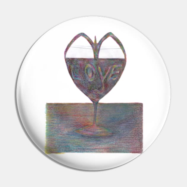 Glass of love Pin by sonigque