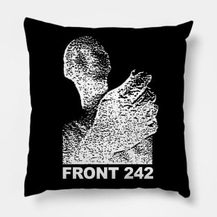 Front 242 ††† Fanart Tribute Design Pillow