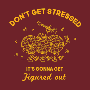 Waffle Jonies (Yellow Lineart) T-Shirt