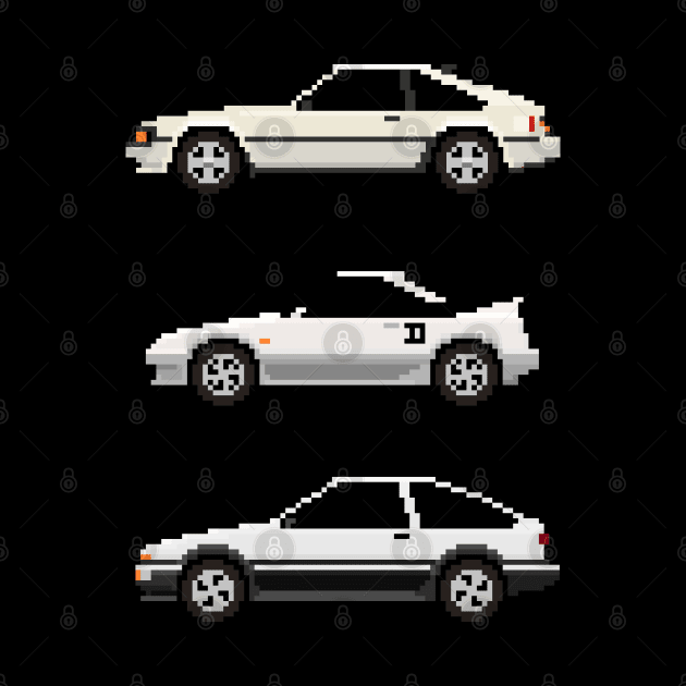 Classic Toyota Combo Pixelart by retsbor10@comcast.net