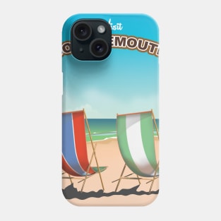 Bournemouth Seaside poster Phone Case