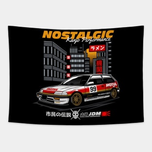 Civic EF9 Kanjo Tapestry