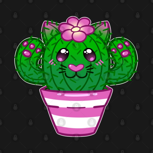 Cactus Cat by leashonlife