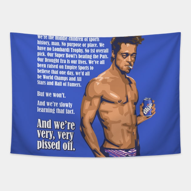First Rule of Bills Mafia Tapestry by Carl Cordes