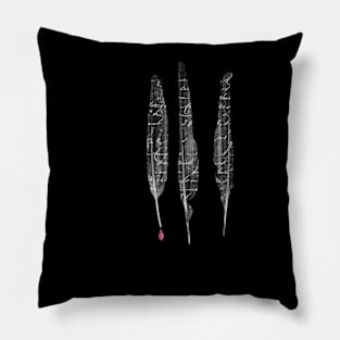 The Writer's Feathers Pillow