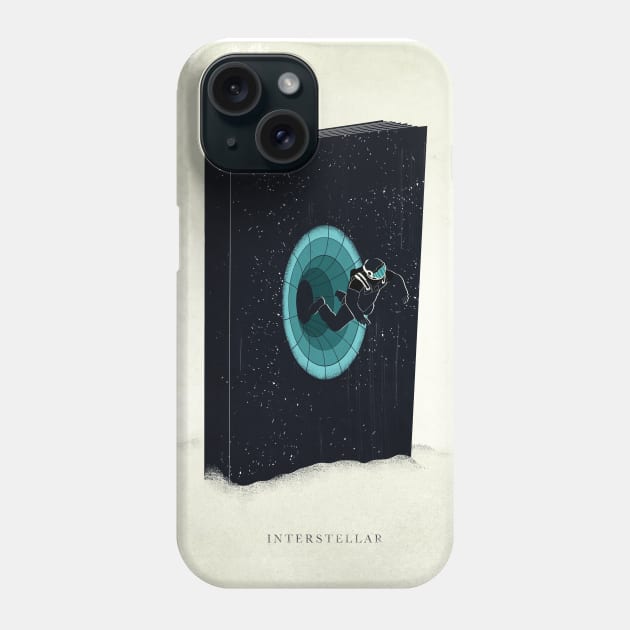 Interstellar film print Phone Case by Phil Shelly Creative