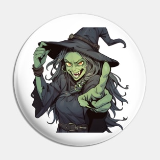 Spooktacular Halloween Party Pin