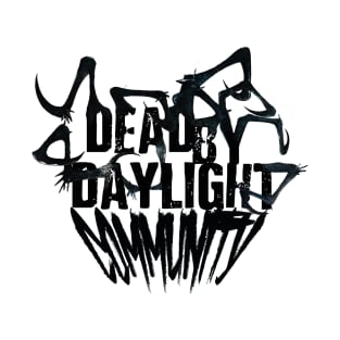 Dead By Daylight Community Logo - Black T-Shirt