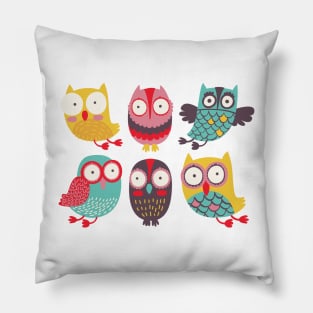 Happy owls Pillow