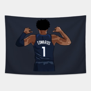 Anthony Edwards Vector Name Tapestry
