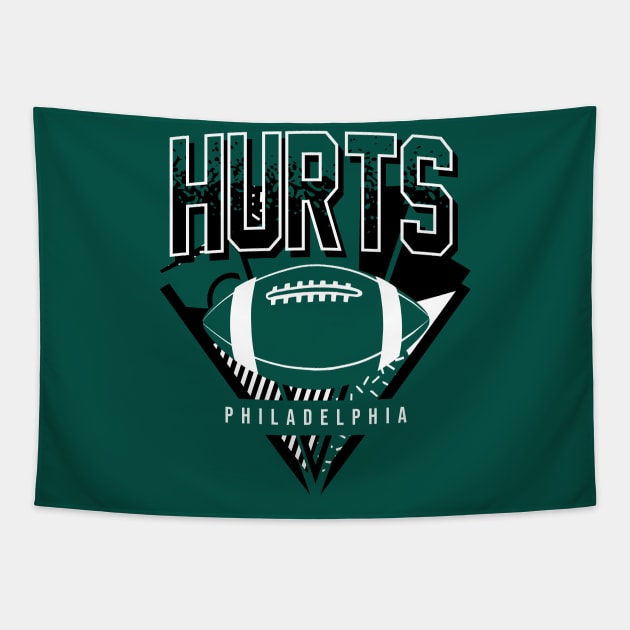 Hurst Philadelphia Fottball Retro Tapestry by funandgames