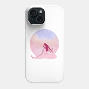 Pink moon Phone Case