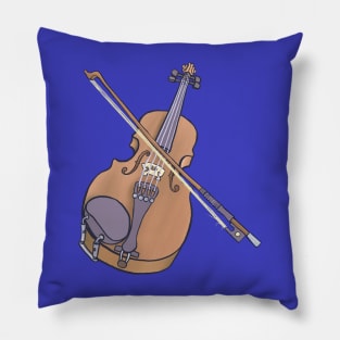 Violin and bow Pillow