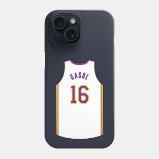 Pau Gasol Los Angeles Jersey Qiangy Phone Case