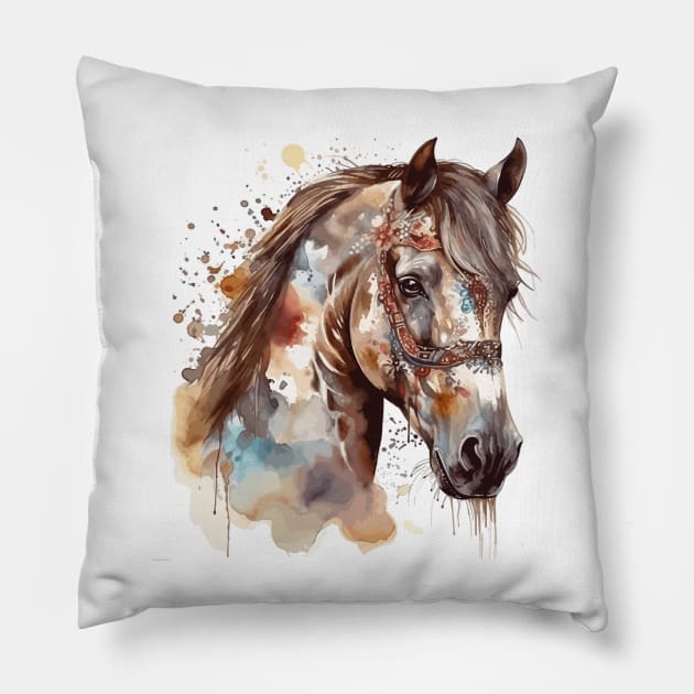 Stallion Pillow by vospot