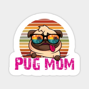 Pug Mom Magnet