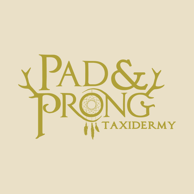 Pad&Prong Taxidermy Logo by DarkArtsnCrafts