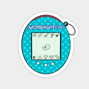 Wombagatchi Pocket Fetus Blue Magnet