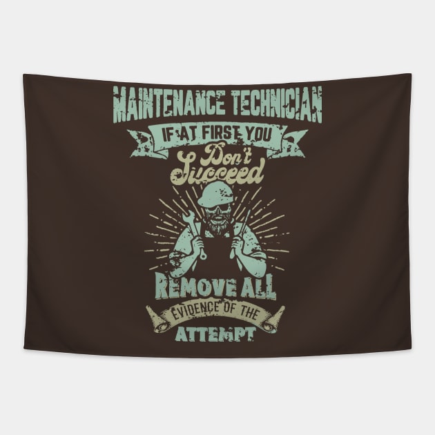 Maintenance Technician Success Tapestry by wildbot